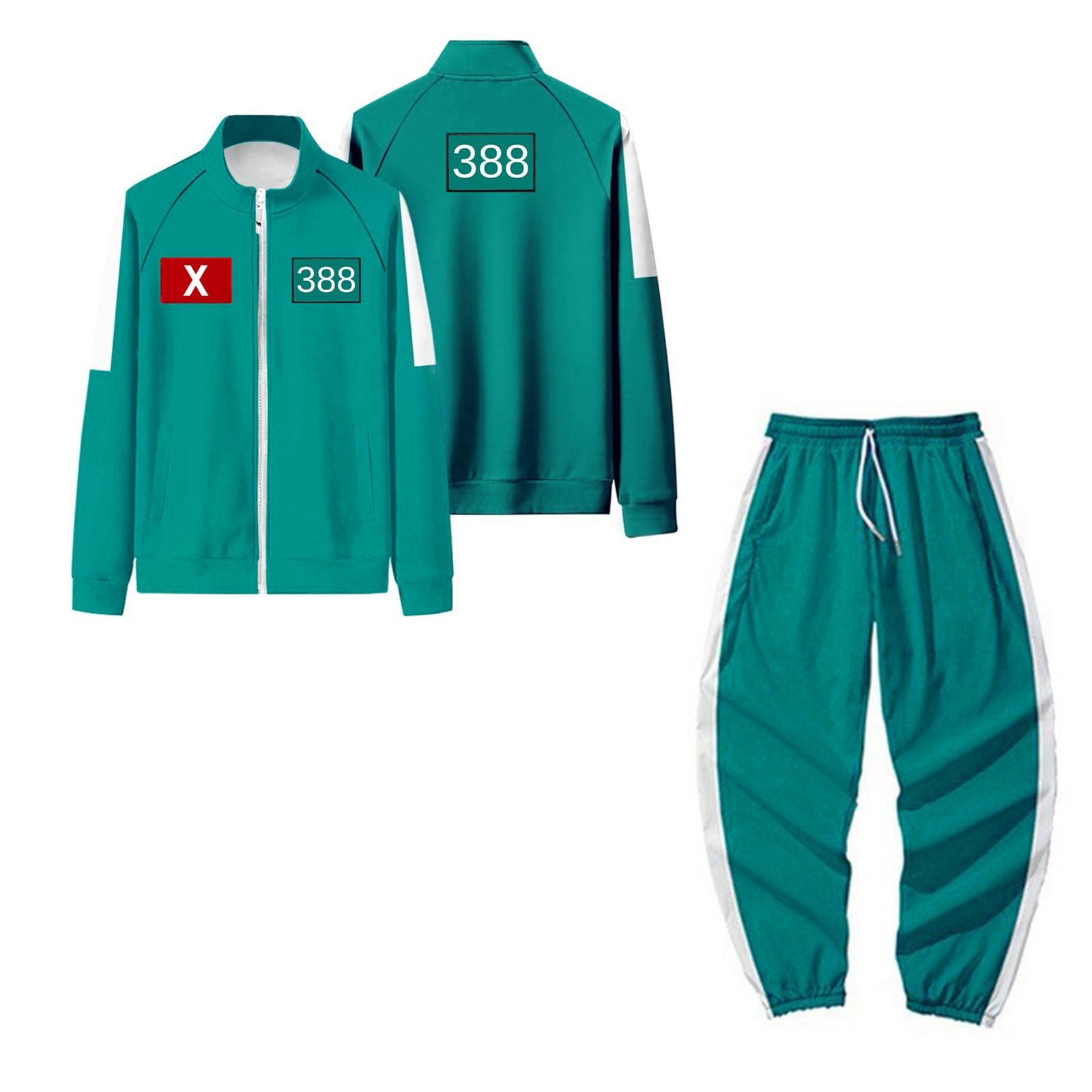 

Children s Fashionable Printed Long Sleeved Zipper Loose Sweatshirts Jacket Casual Pants Set 150 винний