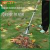 Mingji Large 15-Tooth Stainless Steel Lawn Rake
