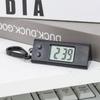 Minimalist Clock Keychain with Electronic Display