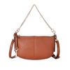 BRASS TACKS Leathercraft Genuine Leather Bag for Large Elegant Design Handbag/Shoulder Women, Capacity, (Brown)