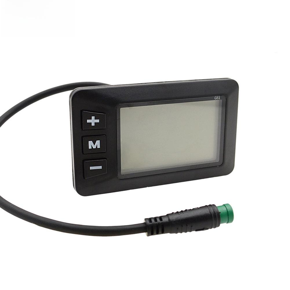 Electric Bike Speedometer LCD Display Speedometer Waterproof Speedometer