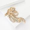 Rhinestone Phoenix Brooch for Women Unisex Enamel Animal Bird Corsage Pin Event Party Backpack Decoration Clothes Accessories