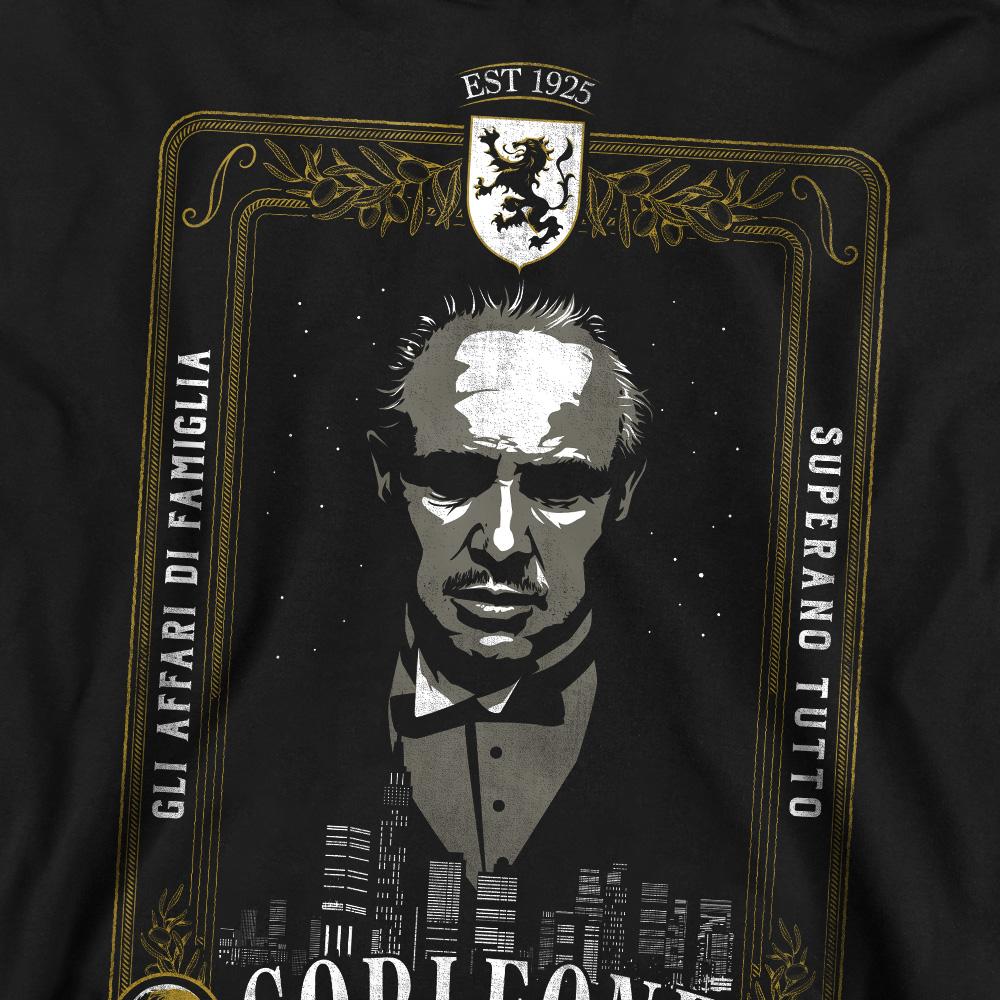 The Godfather Unisex Adult Don Vito Corleone Classic Poster Sweatshirt