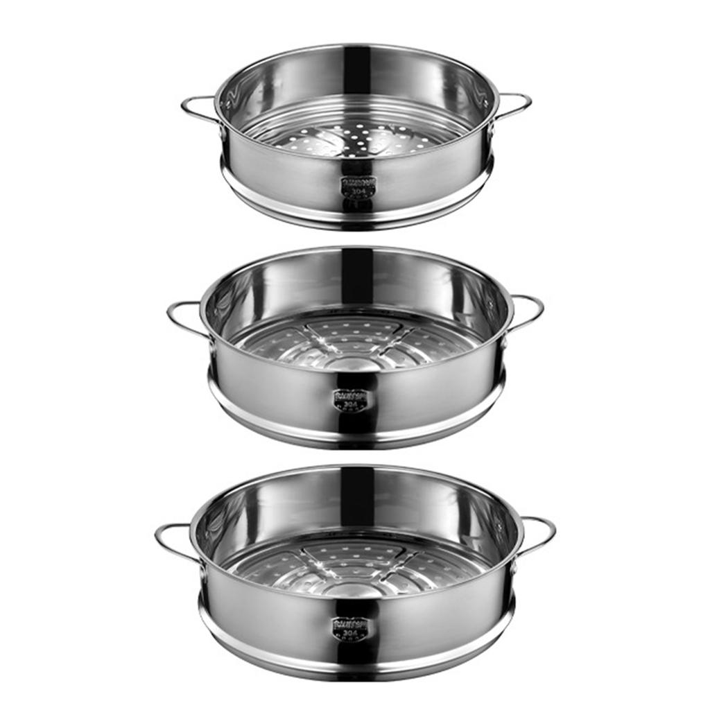 Dampfkorb aus Edelstahl 316, Dampfgarer-Zubehör für die Küche zum gesunden Kochen von Gemüse und traditionellen Gerichten