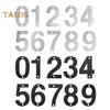 Floating House Numbers for Outside Stainless Steel Metal Address Door Numbers for Home Office Mailbox Yard
