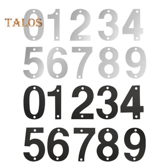 Floating House Numbers for Outside Stainless Steel Metal Address Door Numbers for Home Office Mailbox Yard