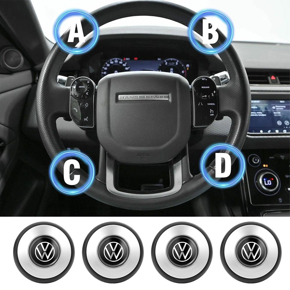 Car Steering Wheel Turning Booster Spinner Knob Handle Accessories For Volkswagen Polo Passat Rline Golf 4 5 6 Tiguan Jetta GTI CWT1