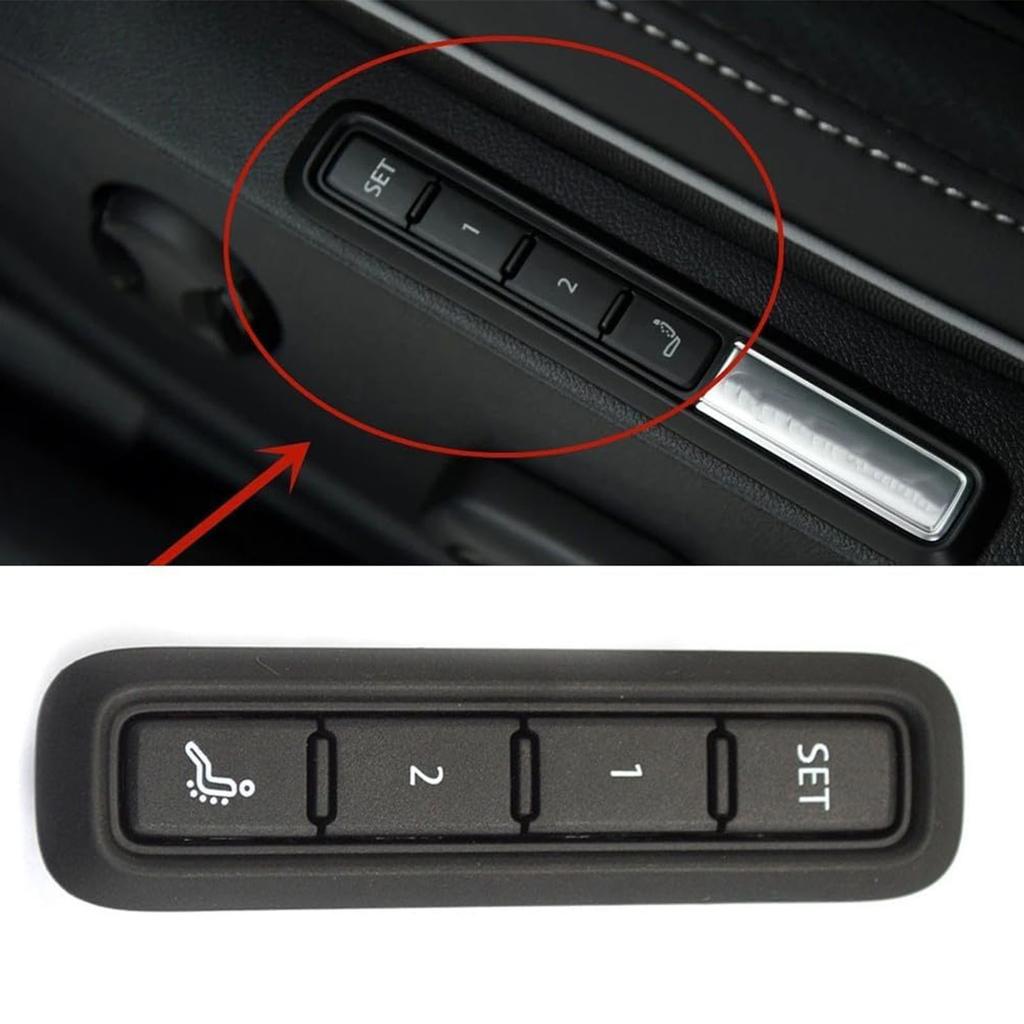 3GD959769A Ergonomic Seat Position Switches Replacement Seat Adjustment Memory Switches Button For Car Interior Accessories
