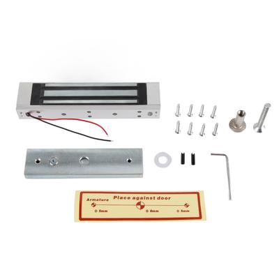 Electromagnetic Lock Flush Mount 396lbs 180kg Holding Force 24V Embedded Electric Magnetic Lock for