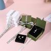 Magnetic Ribbon Flip Box for Jewelry - Necklace, Bracelet, Earrings Storage