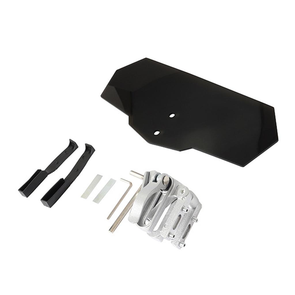 Motorbike Modification Accessories Windshield Clip On Windscreen Extension Wind Deflector Windshield Extension