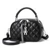 Women's Diamond Quilted Mini Crossbody Bag 2025 - New Textured Style Shoulder Handbag