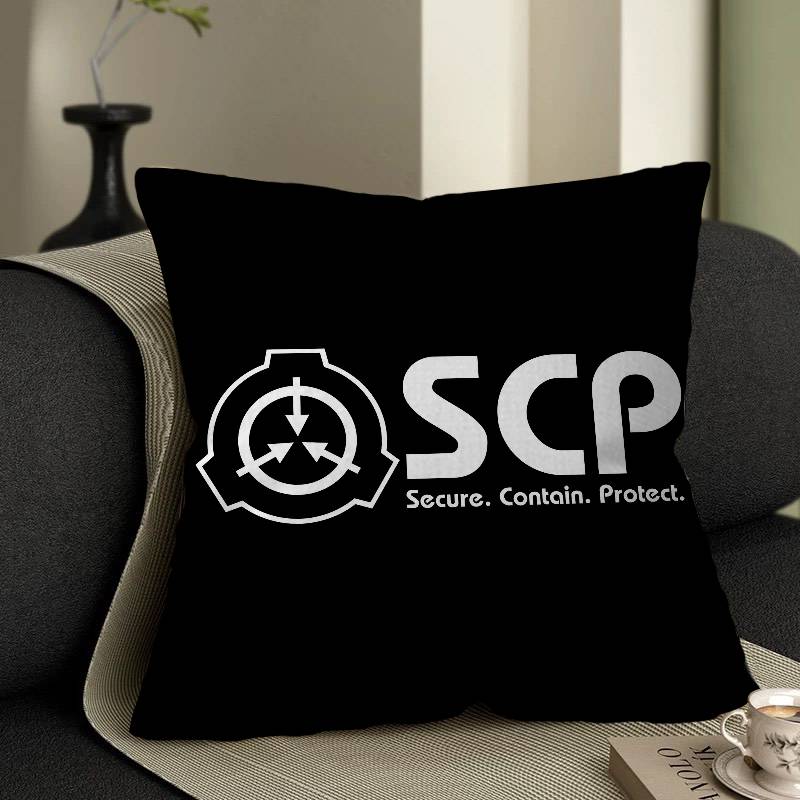 Foundation Scp F-Foundation Pillowcase Toon Gift Cushion Cover Bedroom Home Sofa Chair Seat Decor Pillow Case