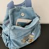 Denim Rucksack Damen Rucksack mit großer Kapazität