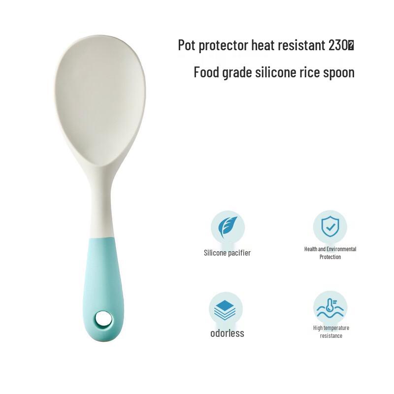 Ru Han Standable Silicone Rice Spoon