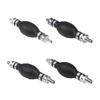 Hand-Primer-Birnentyp, Gummi-Kraftstoffpumpe, 6 mm/8 mm/10 mm/12 mm, Transfer-Vakuum-Kraftstoffleitung, Hand-Primer für Marineboot, Schwarz
