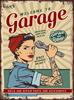Retro Garage Car Metal Sign Plate Posters Art Wall Decorative House Tin Signs Vintage Poster Decor Room Decoration Mural Picture
