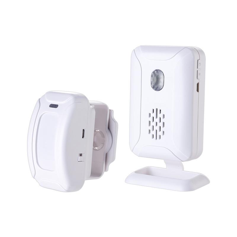 Induction Wireless Doorbell with Long-Distance Split and Custom Voice Reminders