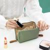 Bolsa de maquiagem grande à prova d'água, várias cores, bolsa de viagem de Dacron, bolsa de cosméticos com divisórias, bolsa de mão, pacote de batom
