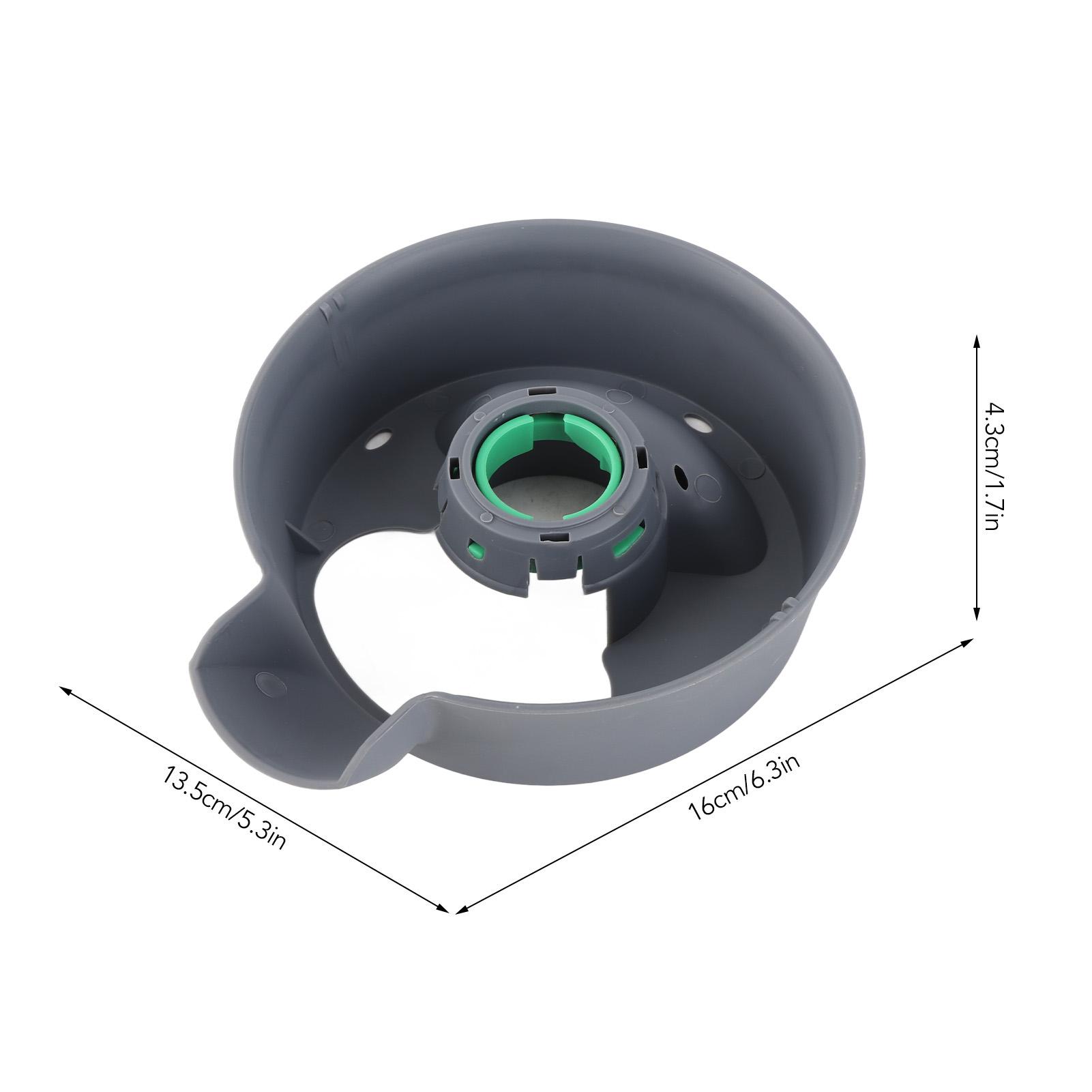 

База основного горщика багатофункціональної кухонної машини, безпечна для миття в посудомийній машині, база блендера та чаші для змішування для Vorwerk Thermomix TM31 сірий колір