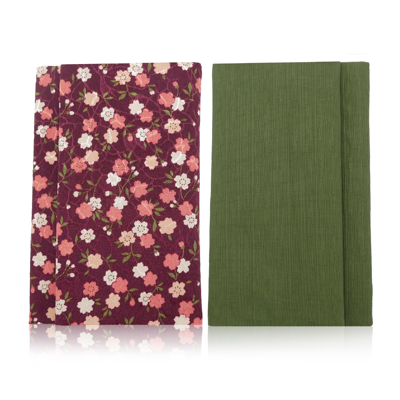 

Reversible Style Fukusa (Fukusa) with Gold Seal, Suitable for Both Celebrations and Condolences, Chirimen Jacquard and Tsumugi Silk, Made in Japan,