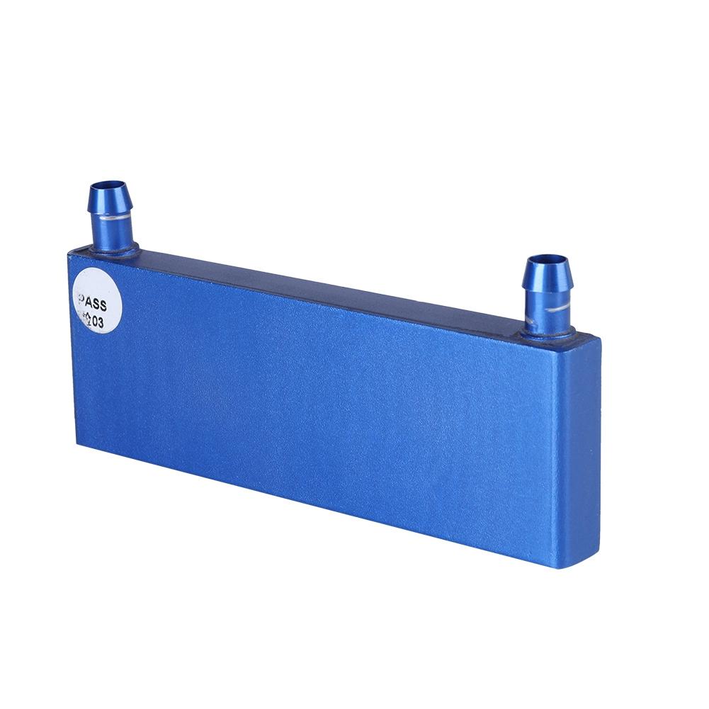 Aluminum Alloy Water Cooling Block for Computer CPU, Industrial Inverter Drive 40*120mm Blue