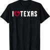 I Love Texas Proud Texan US State Patriotic Texas T-Shirt