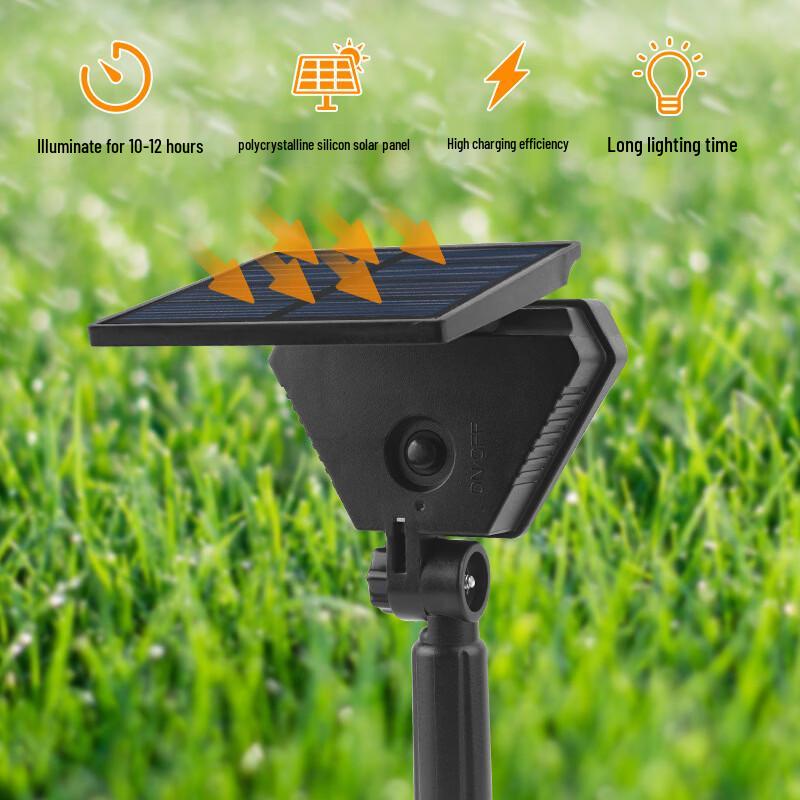 NuFeng Foldable Solar Lawn Light (2-Pack)