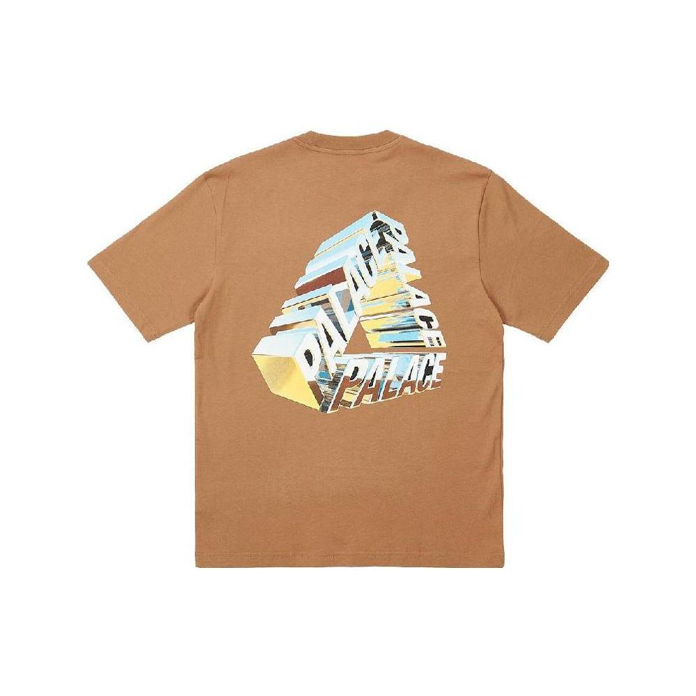 

Футболка Palace Tri-Chrome Мокко Унисекс Топы Коричневый P24TS090