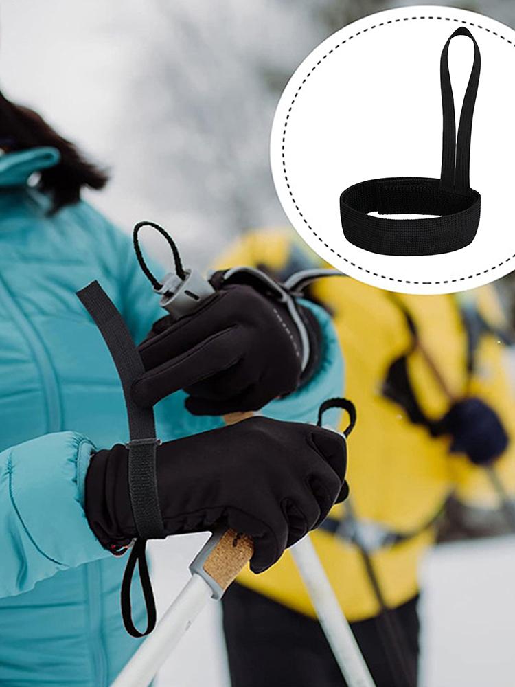 Ski Sport Handschuhbänder Elastisches Handgelenk-Handschuhband Handschellen Handschuhband für Ski Snowboard Bergsteigen Zubehör