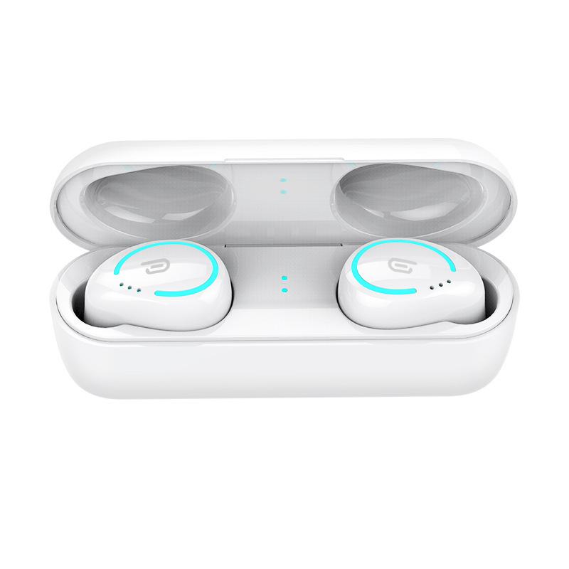 Waterproof Bluetooth 5.0 Sports Earphones: Dual Ear Stereo Mini Wireless with In-ear Charging