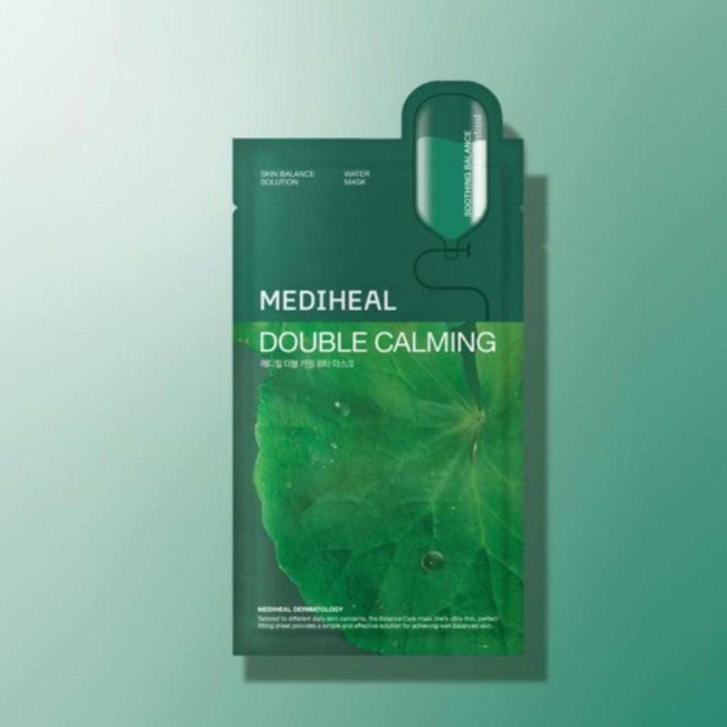 Mediheal Double Calming Water Mask 15 Sheets, 1Set