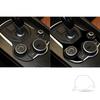 Piano Black Inner Gear Shift Box Cover Decal Trim For Alfa Romeo Giulia 2017-19