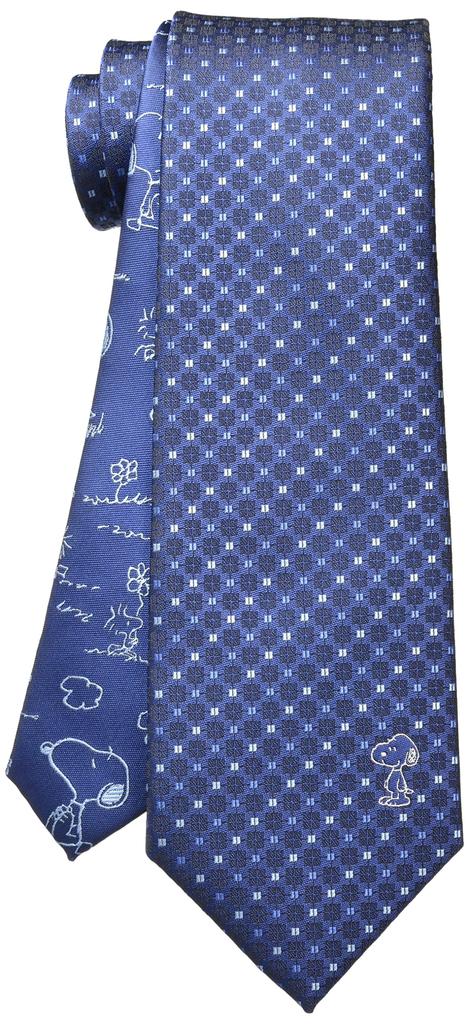 Peanuts Snoopy Tie PNDW0456 Navy Blue SNOOPY Business Brand Tie Gift