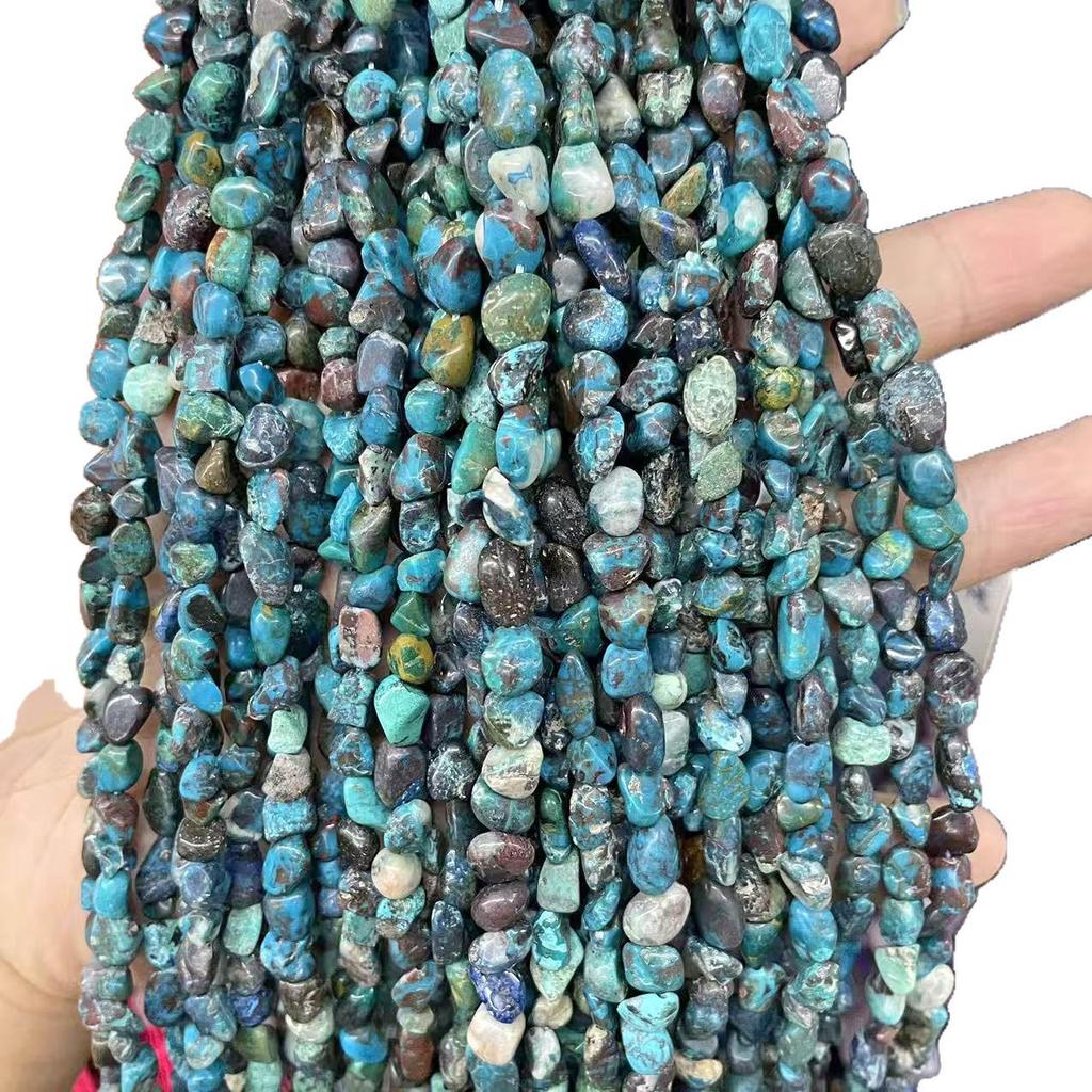 Natural Phoenix Lapis Lazuli & Turquoise Irregular Beads for Handmade DIY Bracelets