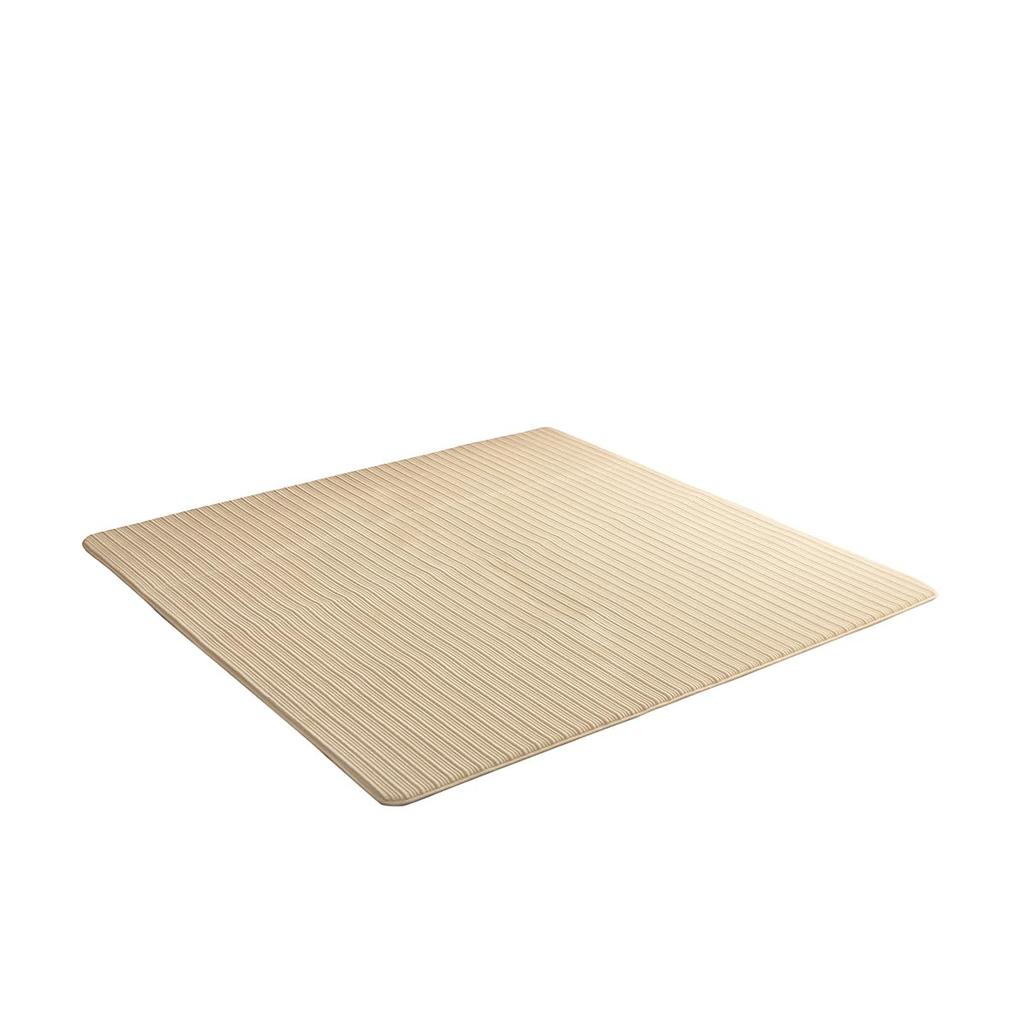 IKEHIKO Rug, Carpet, Remire, Approx. 185 x 185 cm, Ivory, Square, Fits 2 Tatami Mats, Volume, Low-Rebound, All Season, #3986599