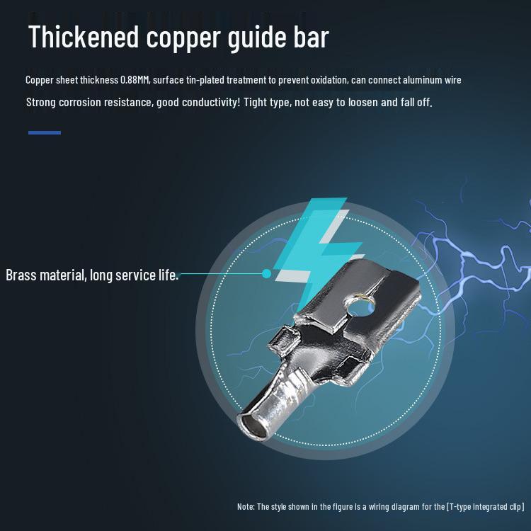 T-Typ Zerstörungsfreier Schnellverbinderklemme für Haupt- und Abzweigleitungsverbindungen