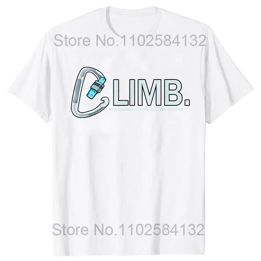 Funny Climbing Dad Like A Regular Dad But Cooler T Shirts Summer Rock Mountain Outdoor Sports Cotton Birthday Gifts T-shirt