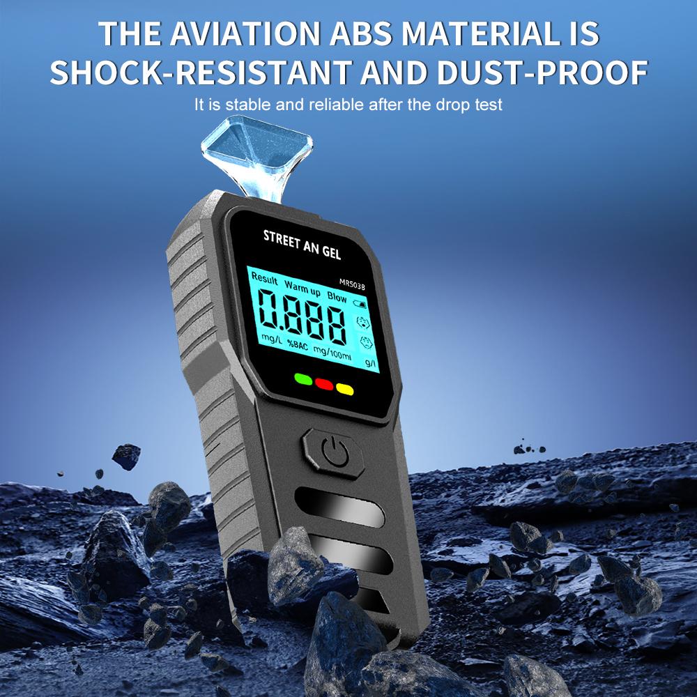 Portable LCD Digital Breath Alcohol Tester Alcohol Breathalyzer Drunk Driving Personal Analyzer