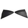 Car Exterior Left Mirror Pillar Trim Left Mirror Trim ABS Material Anti-corrosion High-quality Materials Non-deformation