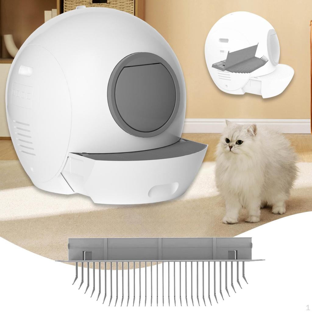 Cat Litter Box Rake Replacement Maintenance Efficiently Sifts and Removes Clumps Smart Toilet