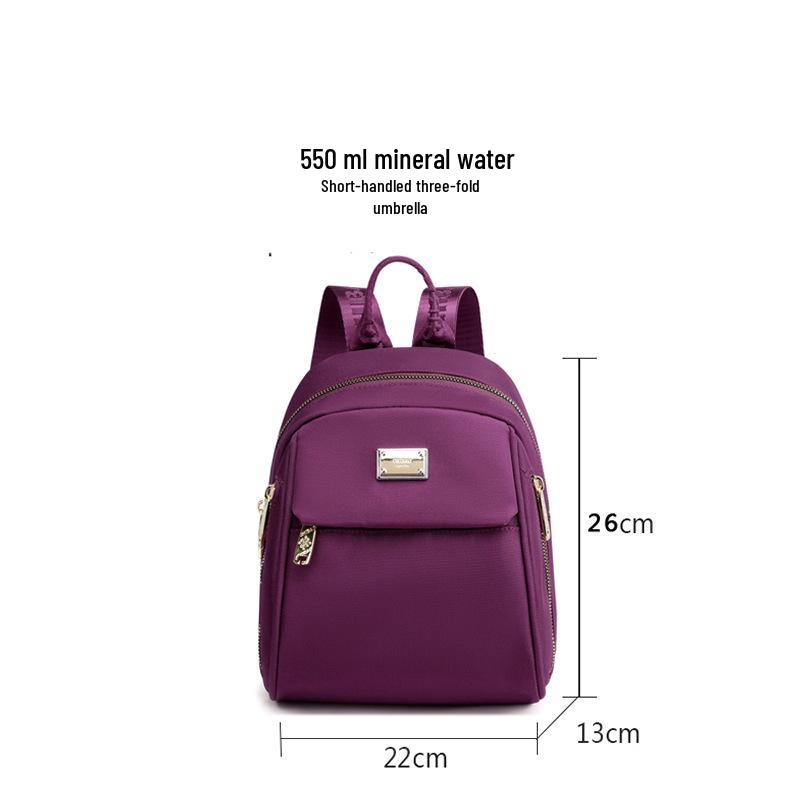 New Women's Lightweight Oxford Cloth Mini Fashion Backpack - Waterproof and Trendy