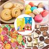 AwserTantue Carnival Gift Wrap Bags - 50Pcs Circus Mardi Gras Elephant Ferris Wheel Plastic Goodie Candy Treat Bag Gift Wrapping Pack Decoration Kids