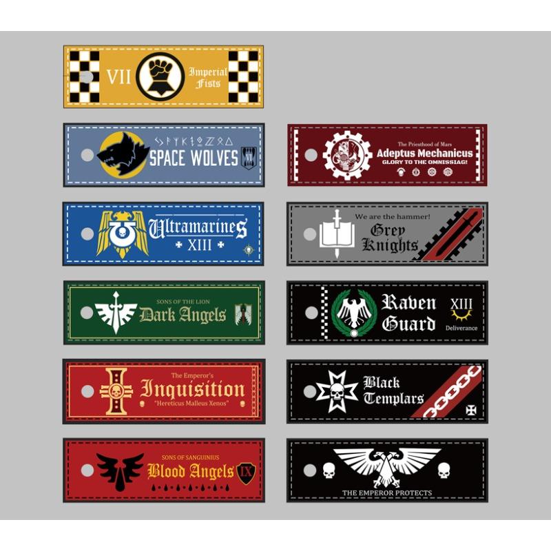 Starforged Star Casting Hammer 40K Imperial Armed Battle Group Star Warrior Morale Chapter Hook and Loop