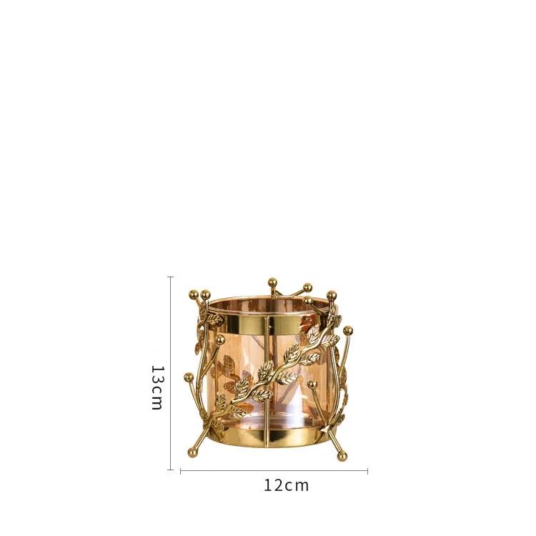 

Gold-plated Tree Branch Support Glass Vase Gilded Flower Branch Vases Desk Decoration Hydroponics Flower Arrangement Home Decor
