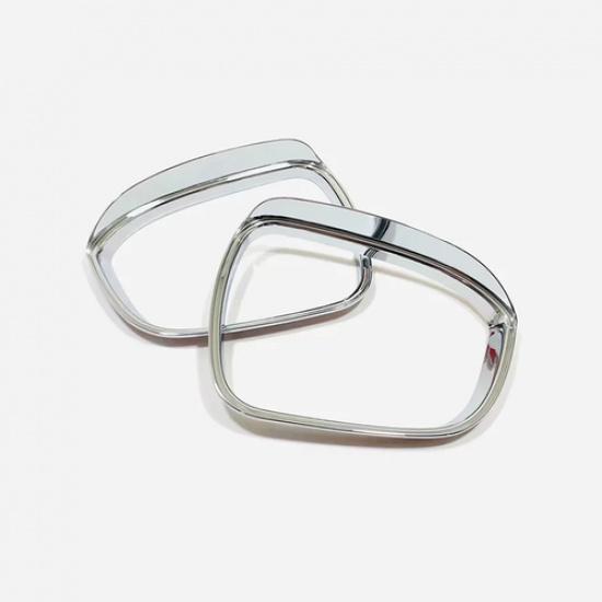 Fit For - Mitsubishi Outlander Chrome Side Mirror Rain Eyebrow Trim