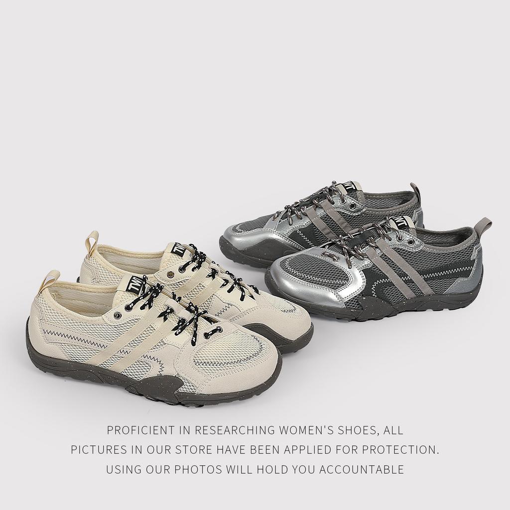 Retro German Training Shoes Women'S Lace-Up Flat-Bottomed Sports And Leisure Shoes