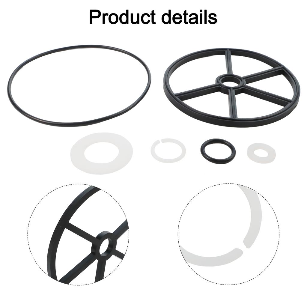 Diverter Gasket Multiport Valve Pool Maintenance Fits Various Models Reliable Valve Replacement Rubber Construction