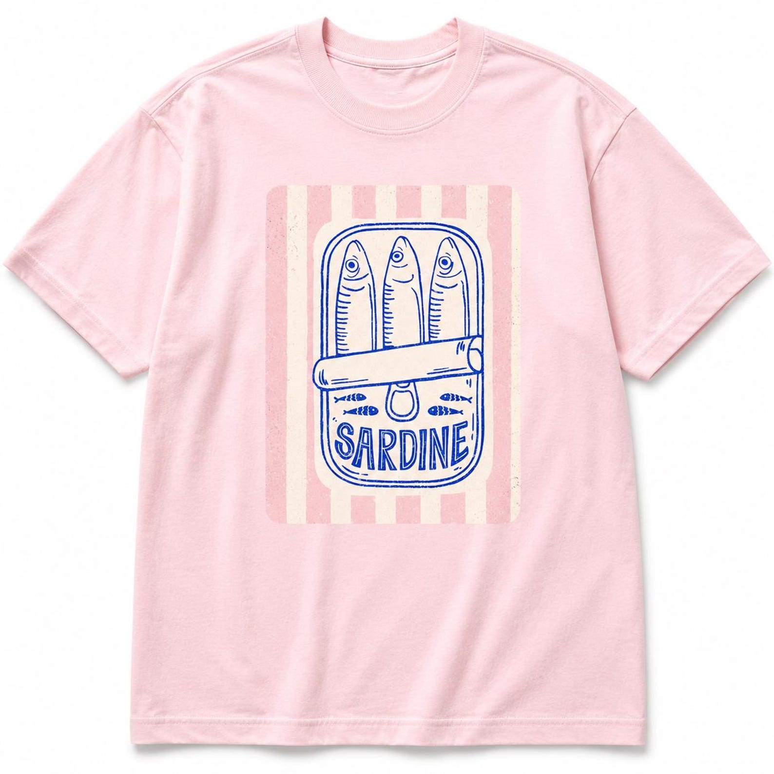 Retro Sardine Can Graphic Tee 3XL