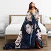 Blankets Travel Office Flannel Throw Blanket Kpop Stray-kids S-skzoo FELIX For Living Room Warm Design Quality Bedspread